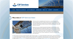 Desktop Screenshot of cspservices.de